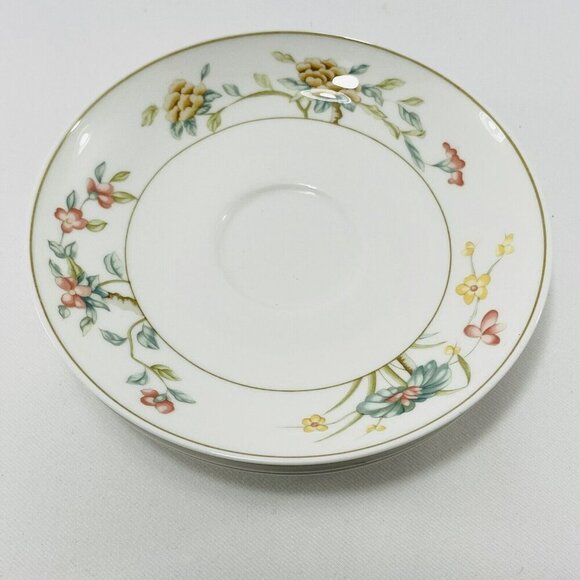 Heinrich Villeroy Boch Bonzai Plate Saucer Dish Lot Butter Salad Flower Germany - Picture 7 of 8